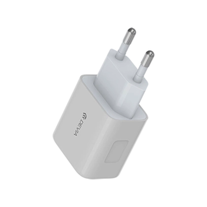 Củ Sạc Nhanh Devia 1 Cổng PD (EU, 20W) Trắng 4